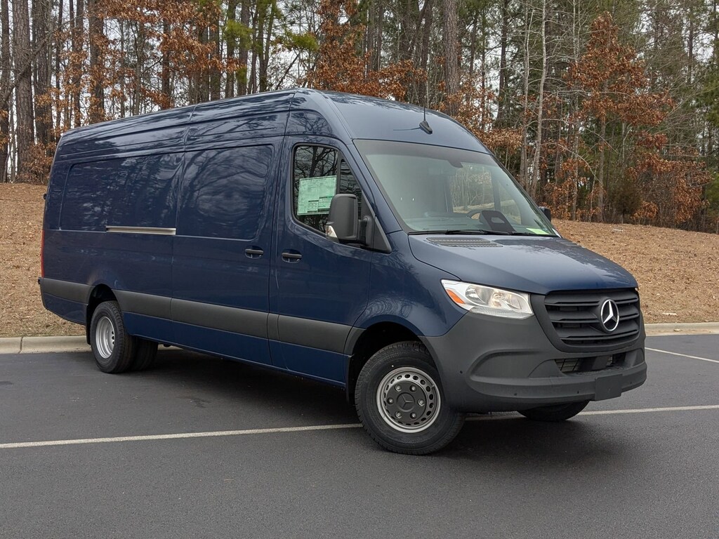 New 2025 Mercedes-Benz Sprinter Cargo Van 3500XD High Roof I4 Diesel HO 170 Extended RWD Van
