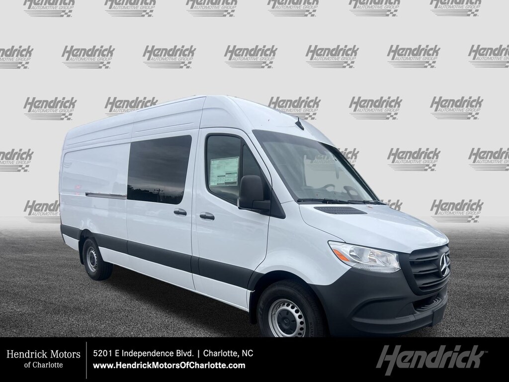 New 2026 Mercedes-Benz Sprinter Crew Van 2500 High Roof I4 Diesel HO 170 RWD Van