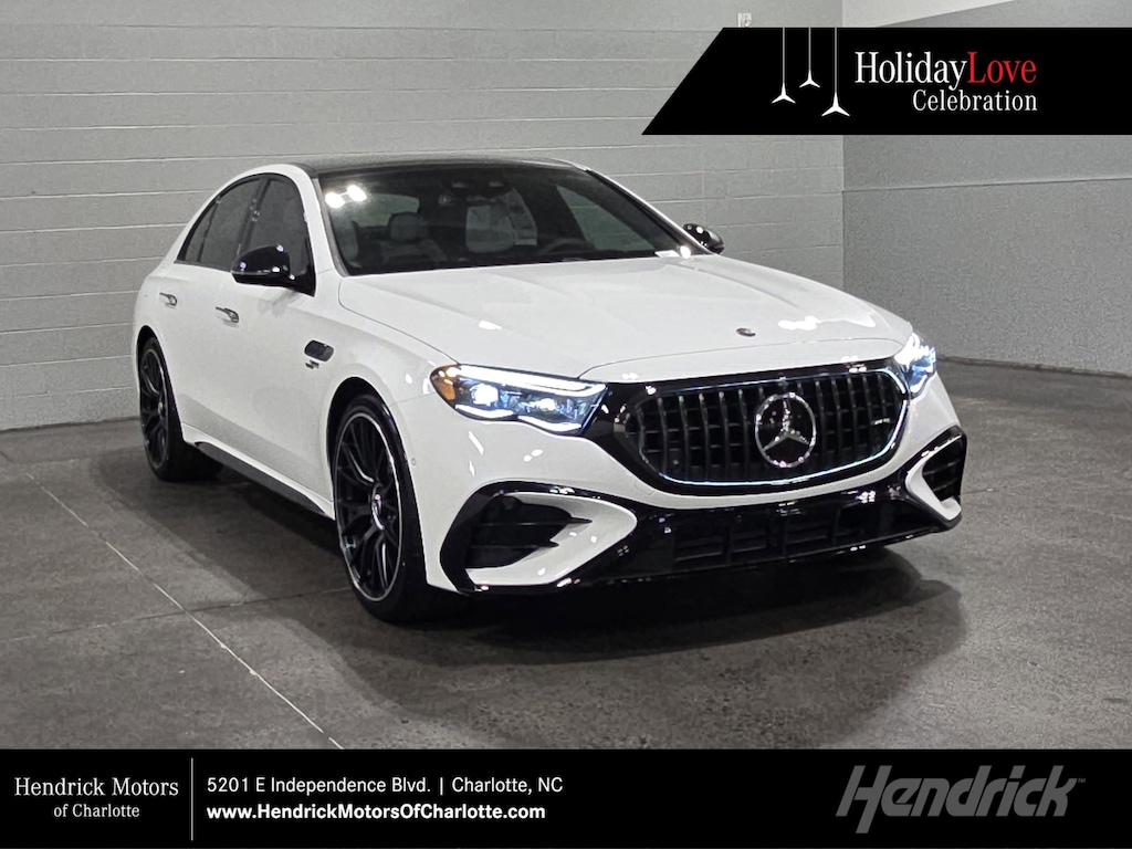 New 2026 Mercedes-Benz E-Class AMG E 53 E Sedan