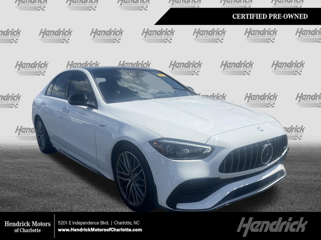 Certified 2025 Mercedes-Benz C-Class AMG C 43 Sedan
