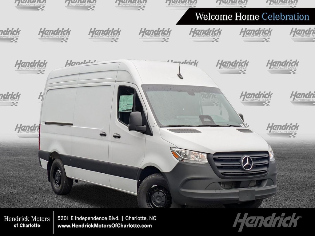 New 2025 Mercedes-Benz Sprinter Cargo Van 2500 High Roof I4 Diesel HO 144 RWD Van
