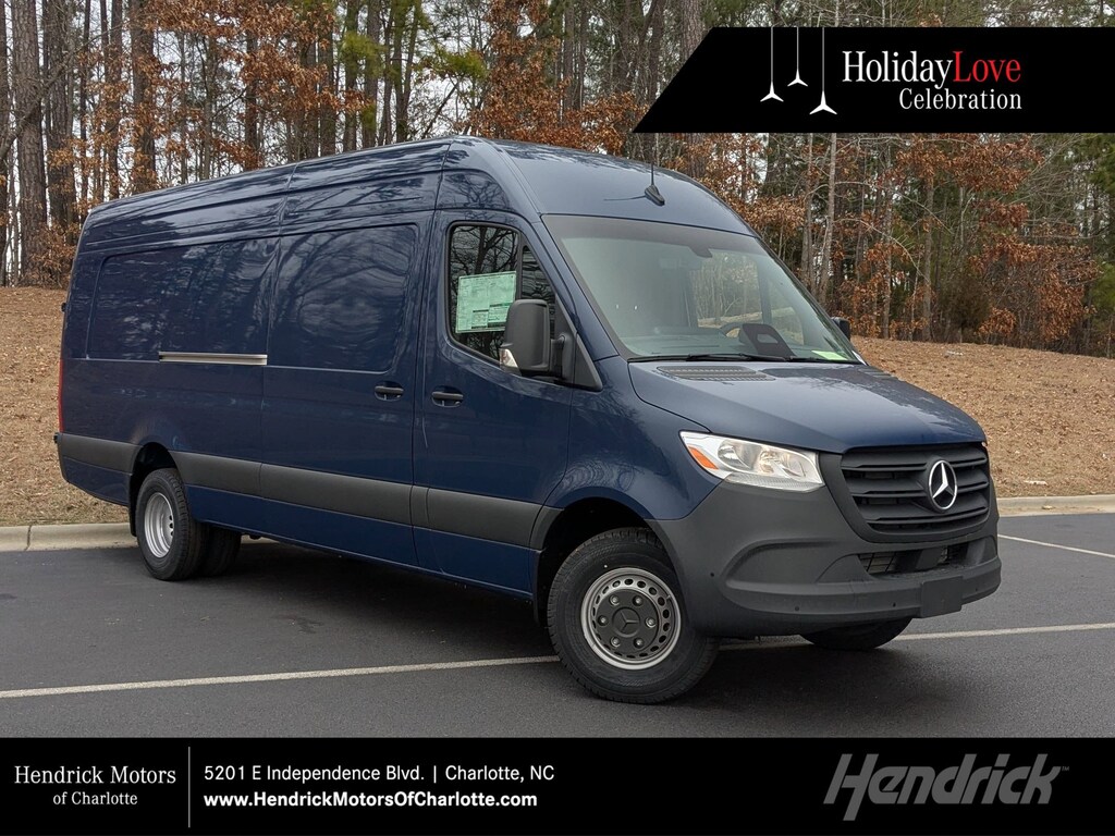 New 2025 Mercedes-Benz Sprinter Cargo Van 3500XD High Roof I4 Diesel HO 170 Extended RWD Van