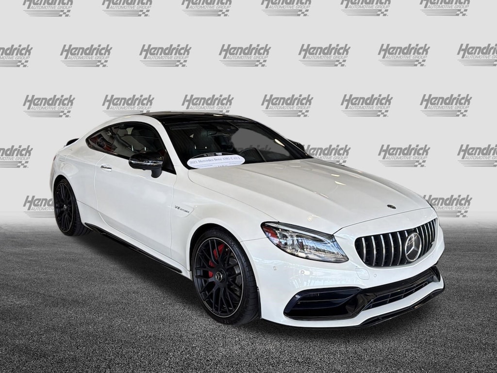 Certified 2021 Mercedes-Benz C-Class AMG C 63 S Coupe