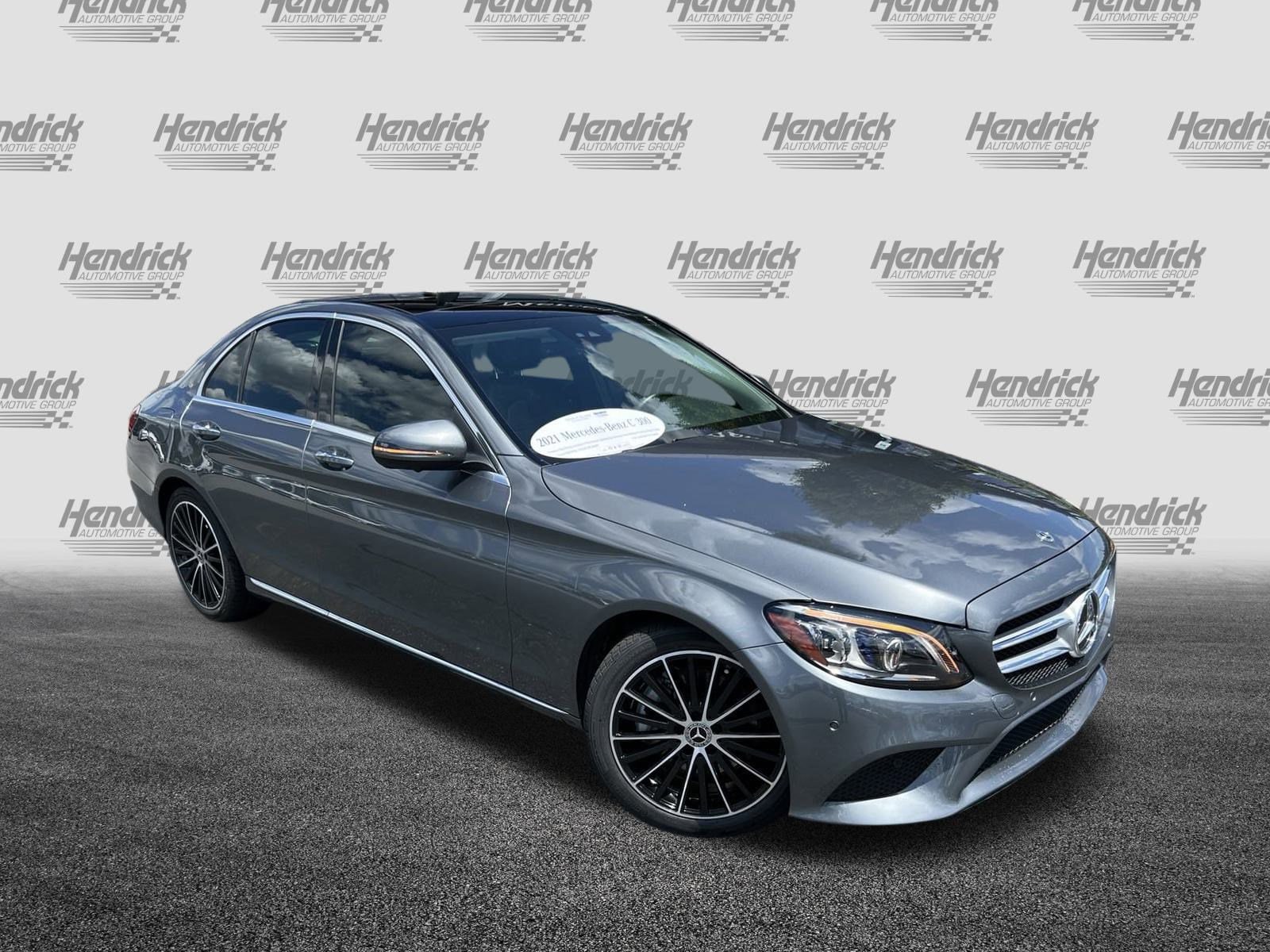 Certified 2021 Mercedes-Benz C-Class Sedan C300 with VIN W1KWF8DB3MR647583 for sale in Charlotte, NC