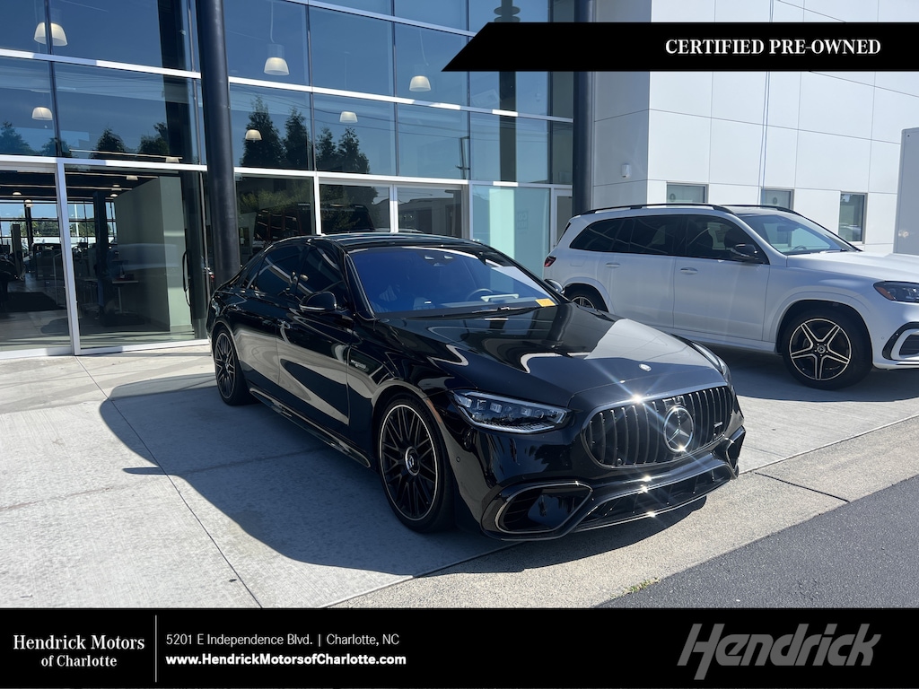 Certified 2025 Mercedes-Benz S-Class AMG S 63 E Sedan