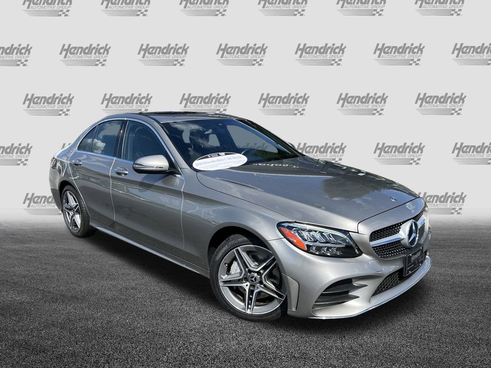 Certified 2020 Mercedes-Benz C-Class Sedan C300 with VIN 55SWF8EB9LU332640 for sale in Charlotte, NC