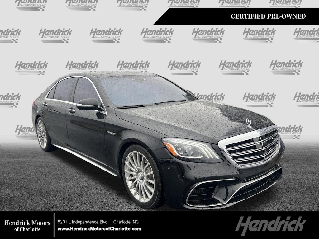Certified 2020 Mercedes-Benz S-Class AMG S 63 Sedan