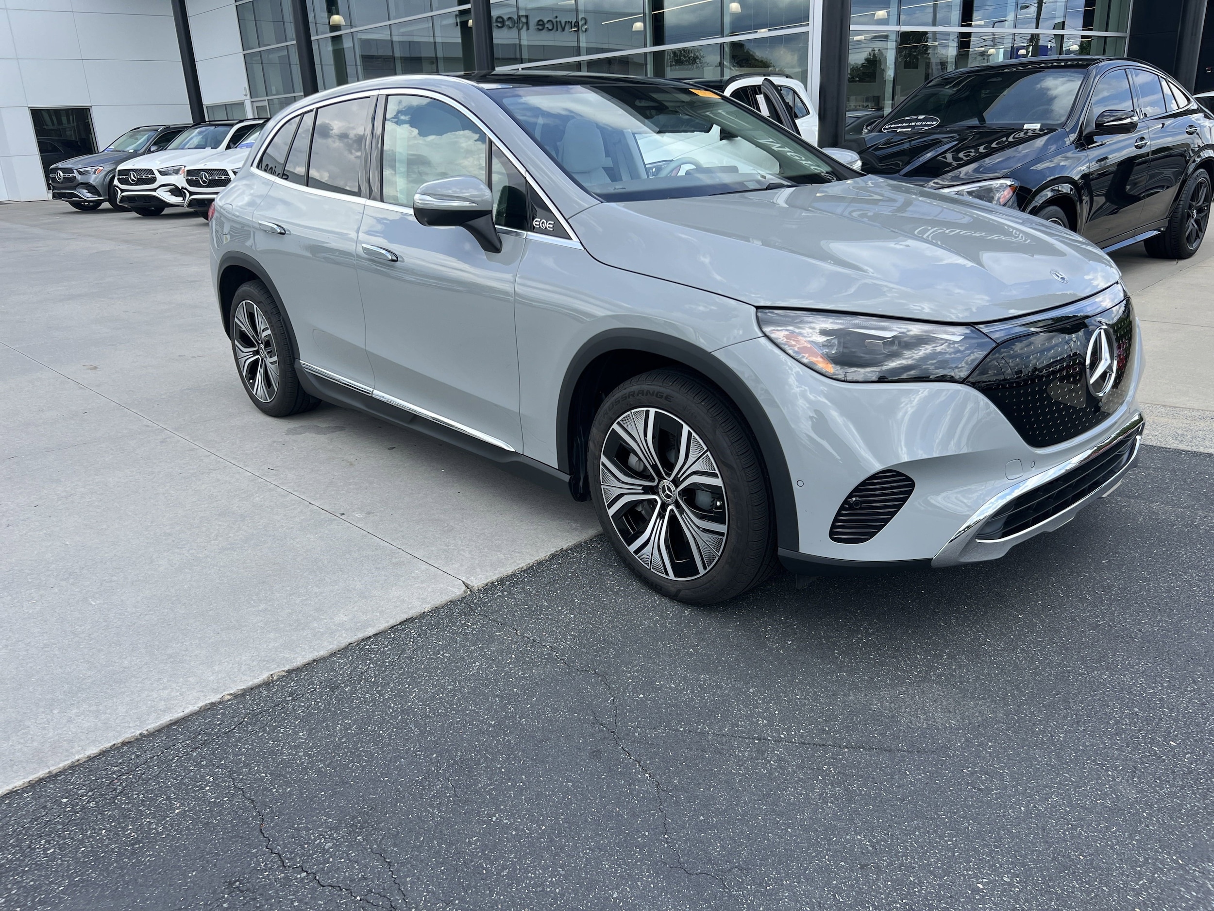 Used 2024 Mercedes-Benz EQE SUV Base with VIN 4JGGM1CB2RA055204 for sale in Charlotte, NC