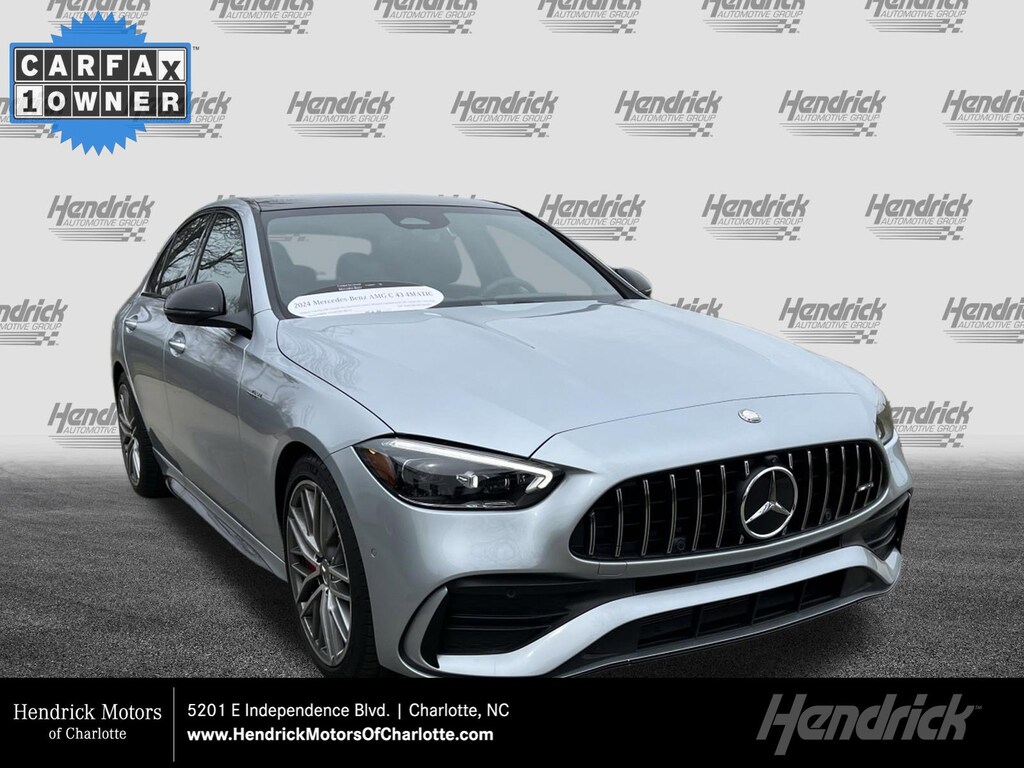 Used 2024 Mercedes-Benz C-Class AMG C 43 Sedan
