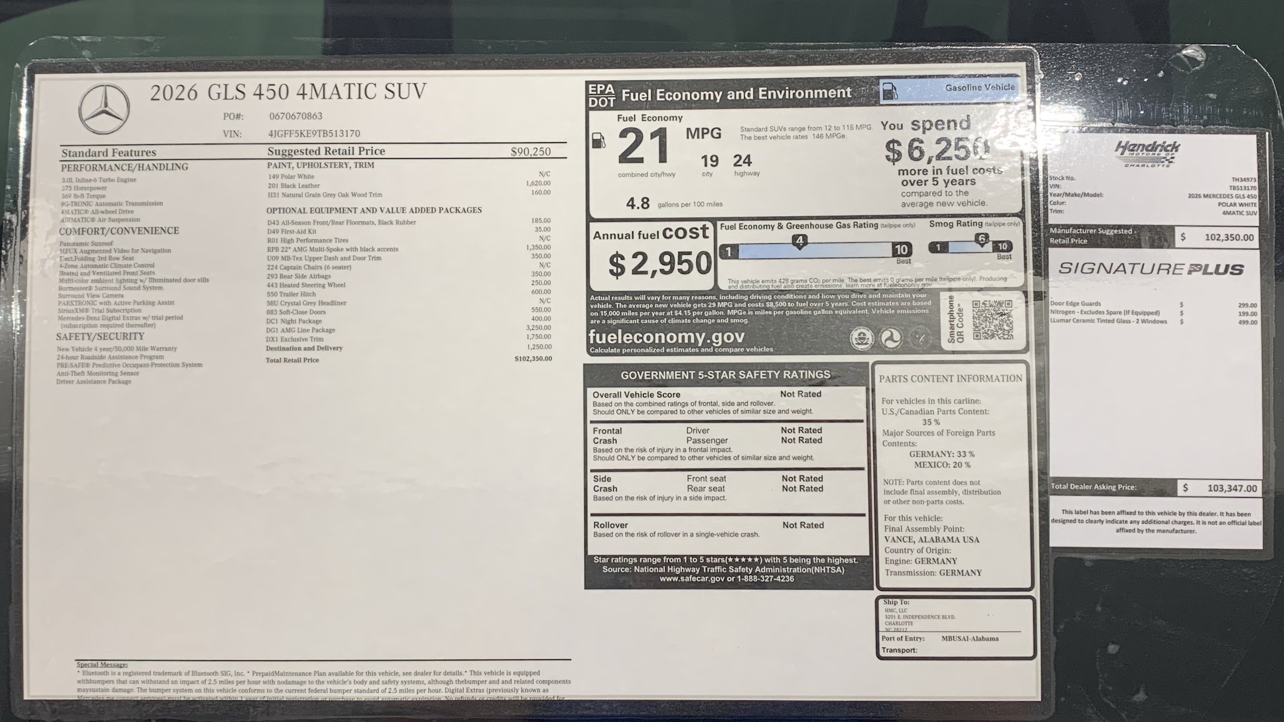 2026 Mercedes Benz GLS 450 4MATIC photo 4