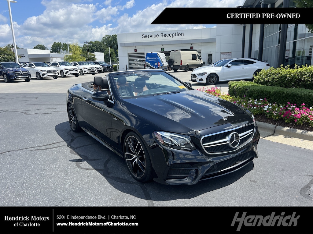 Certified 2020 Mercedes-Benz E-Class AMG E 53 Convertible