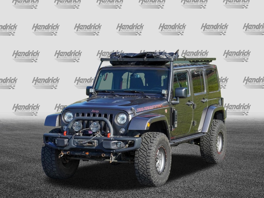 Used 2017 Jeep Wrangler JK Unlimited Rubicon 4x4 Convertible