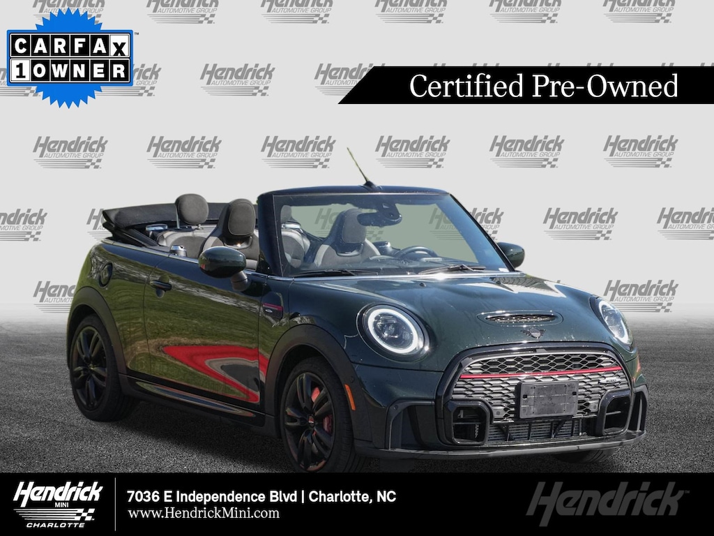 Certified 2023 MINI Convertible John Cooper Works Convertible