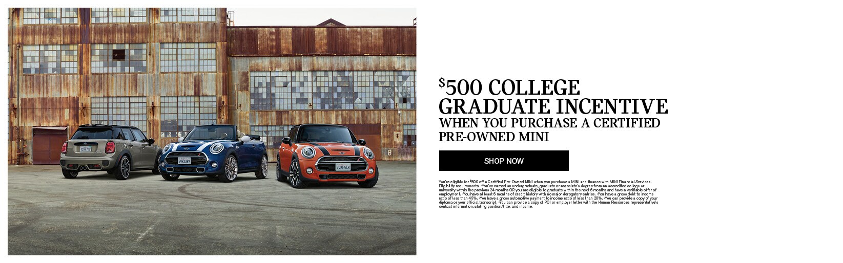 Hendrick MINI in Charlotte, NC serving Gastonia, Concord and Mooresville, NC