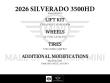 2026 Chevrolet Silverado 3500HD High Country Pickup