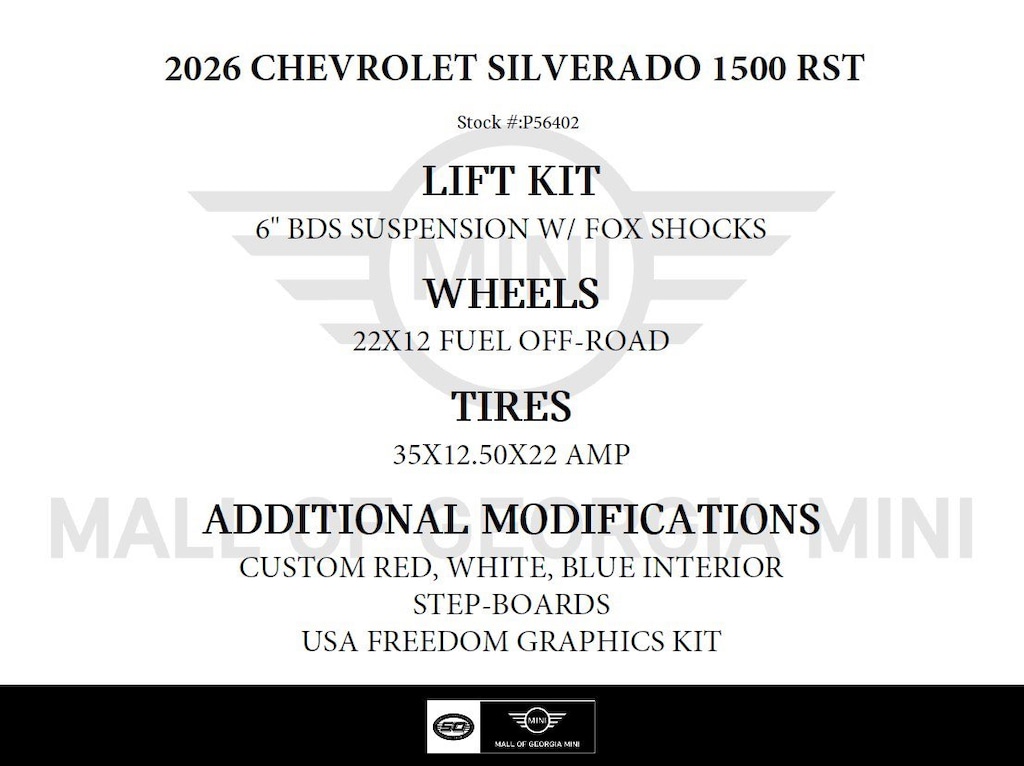Used 2026 Chevrolet Silverado 1500 RST Pickup