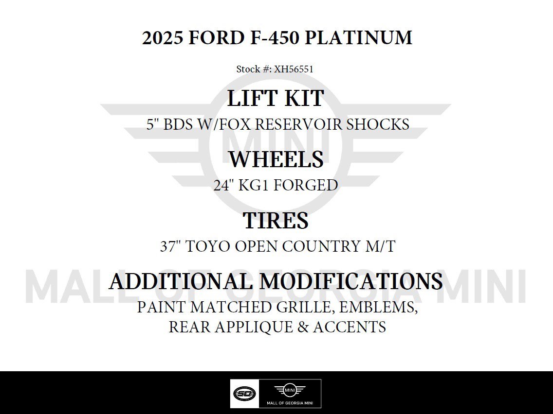 Used 2026 Ford Super Duty F-450 DRW Platinum Pickup