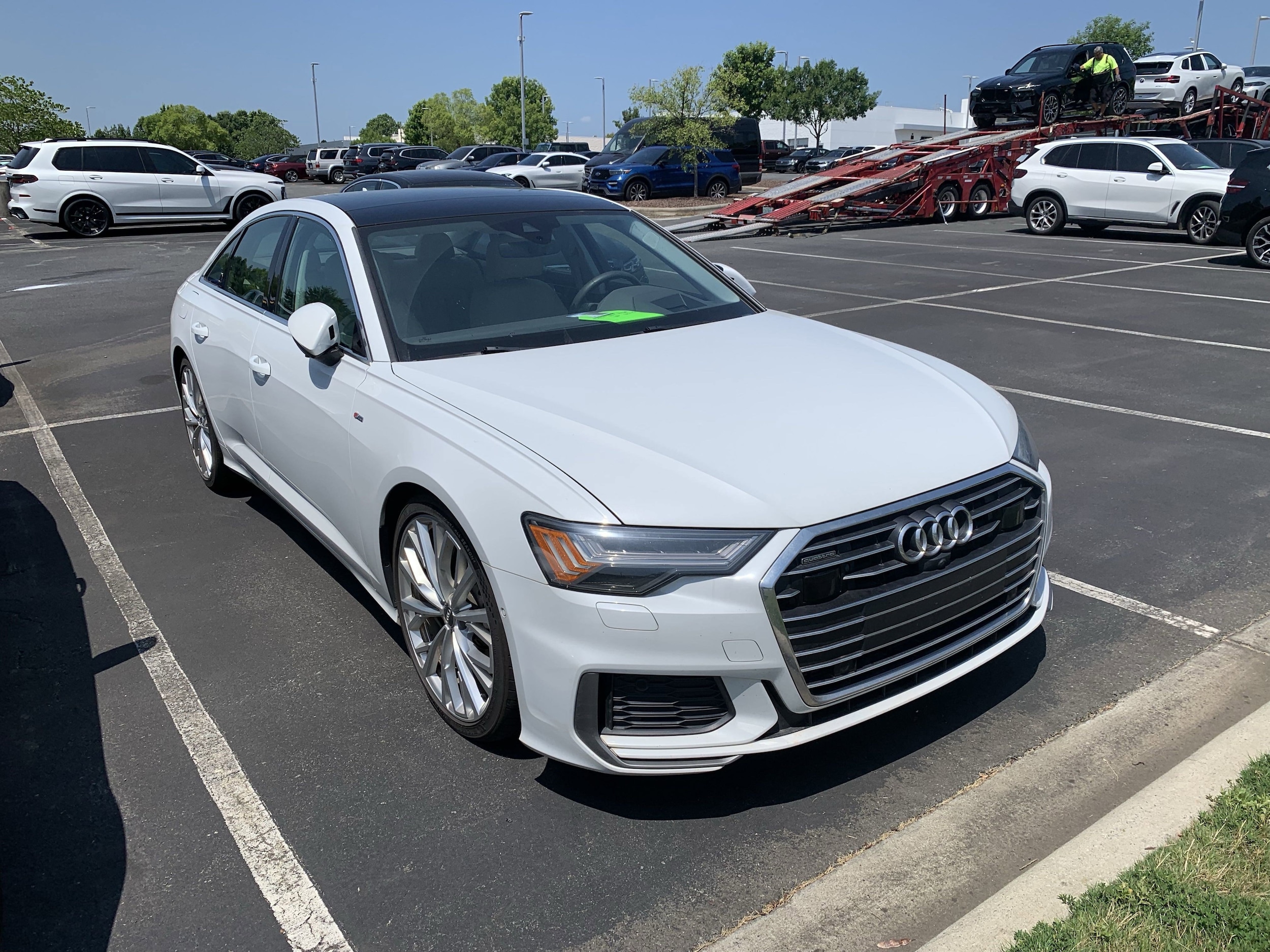 Used 2019 Audi A6 Prestige with VIN WAUM2AF21KN035627 for sale in Charlotte, NC