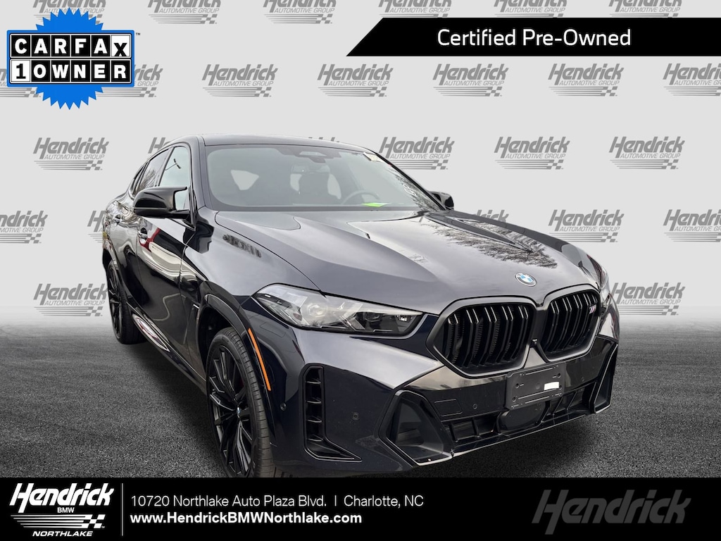 Certified 2025 BMW X6 M60i SUV