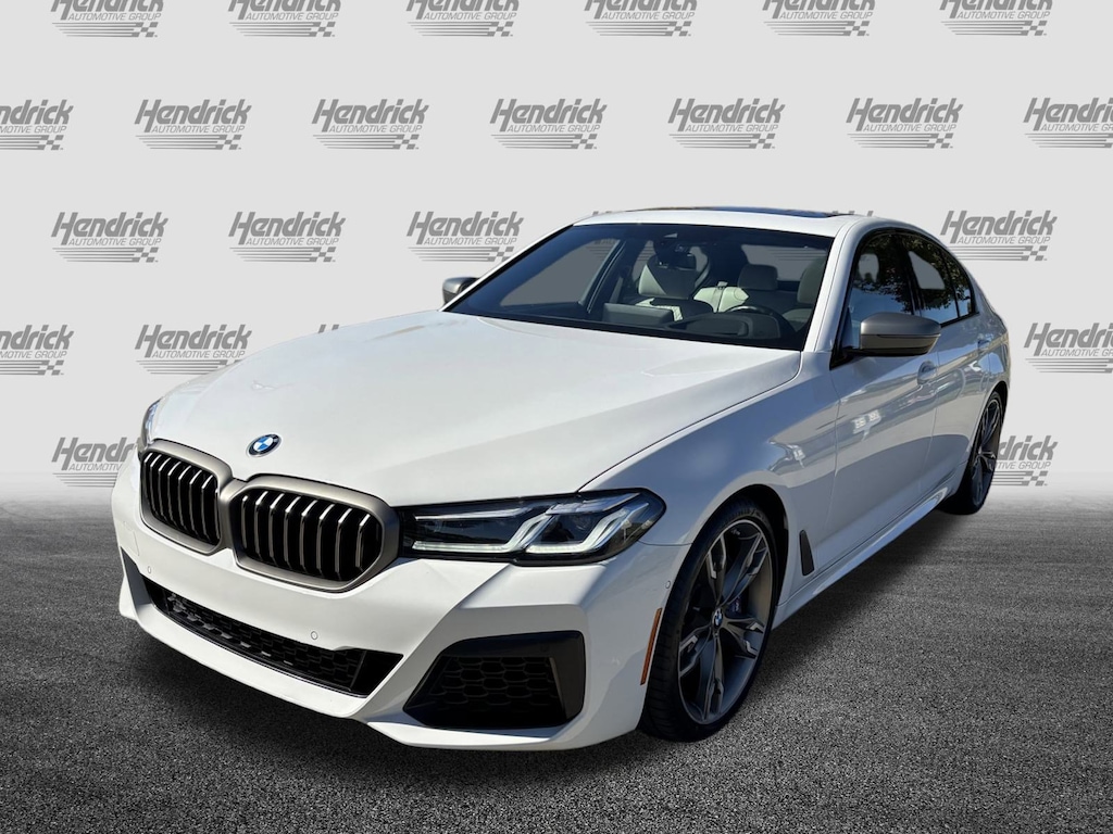 Certified 2022 BMW 5 Series M550i xDrive Sedan