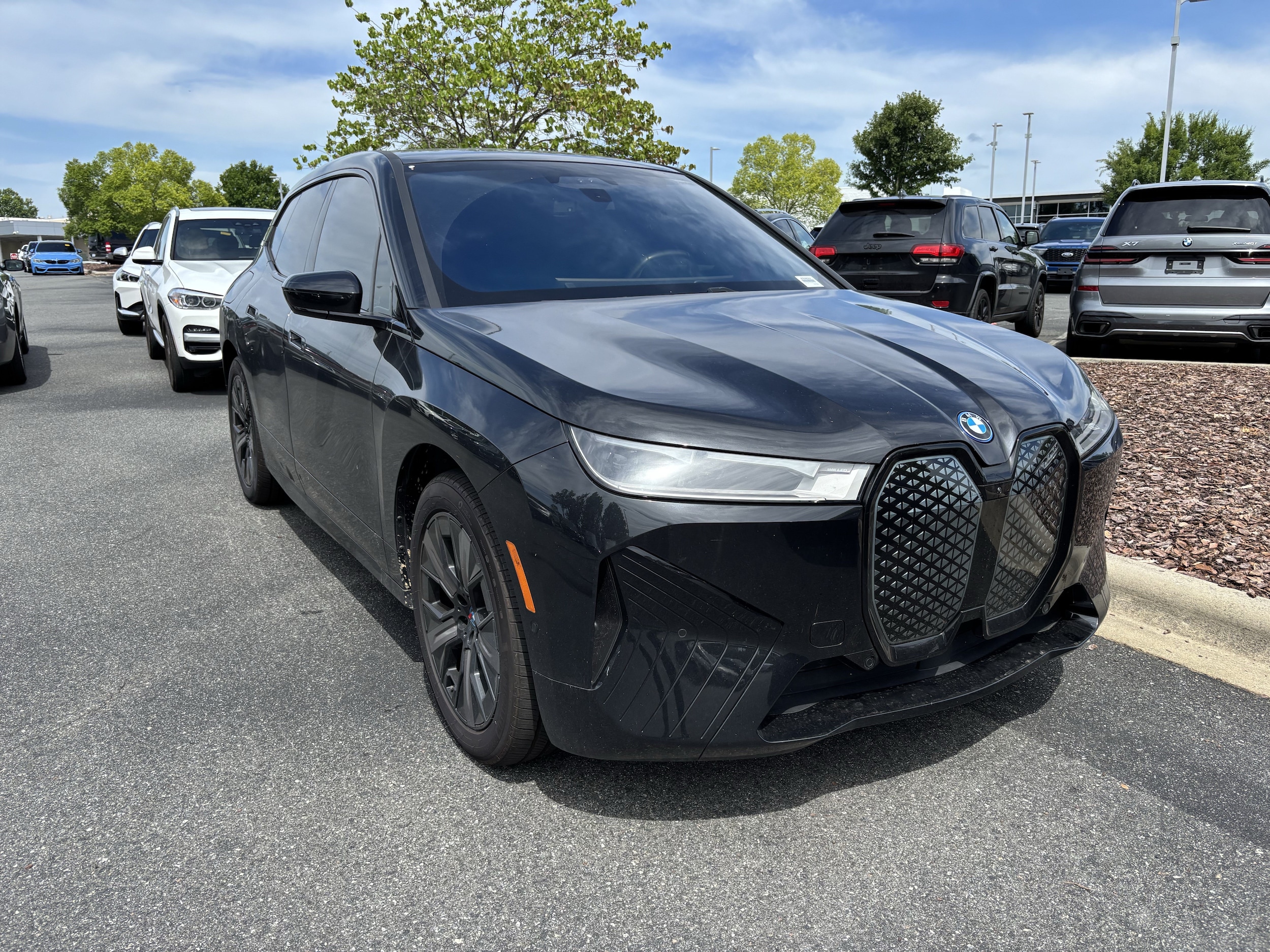 Certified 2024 BMW iX Base with VIN WB523CF03RCN52155 for sale in Charlotte, NC