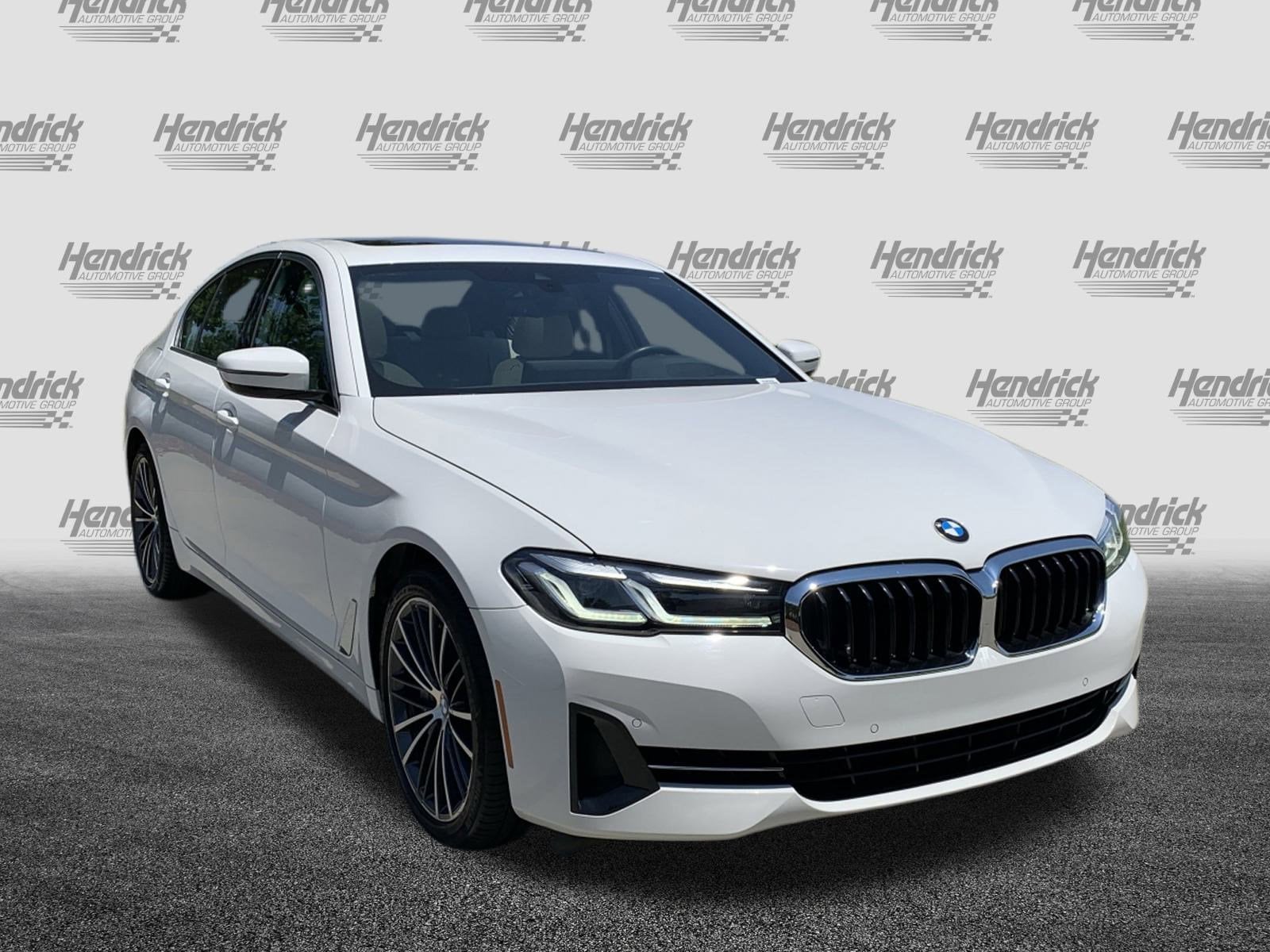 Certified 2022 BMW 5 Series 540i with VIN WBA53BJ02NCK23375 for sale in Charlotte, NC