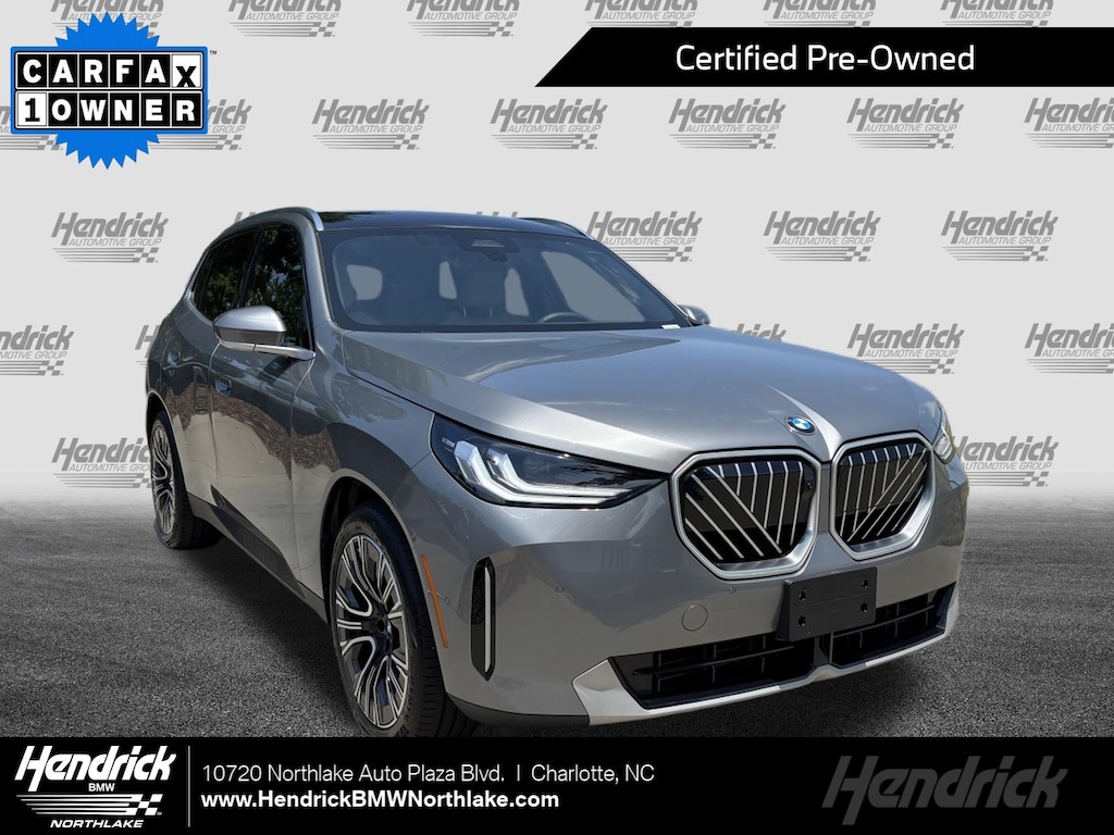 Certified 2025 BMW X3 30 xDrive SUV