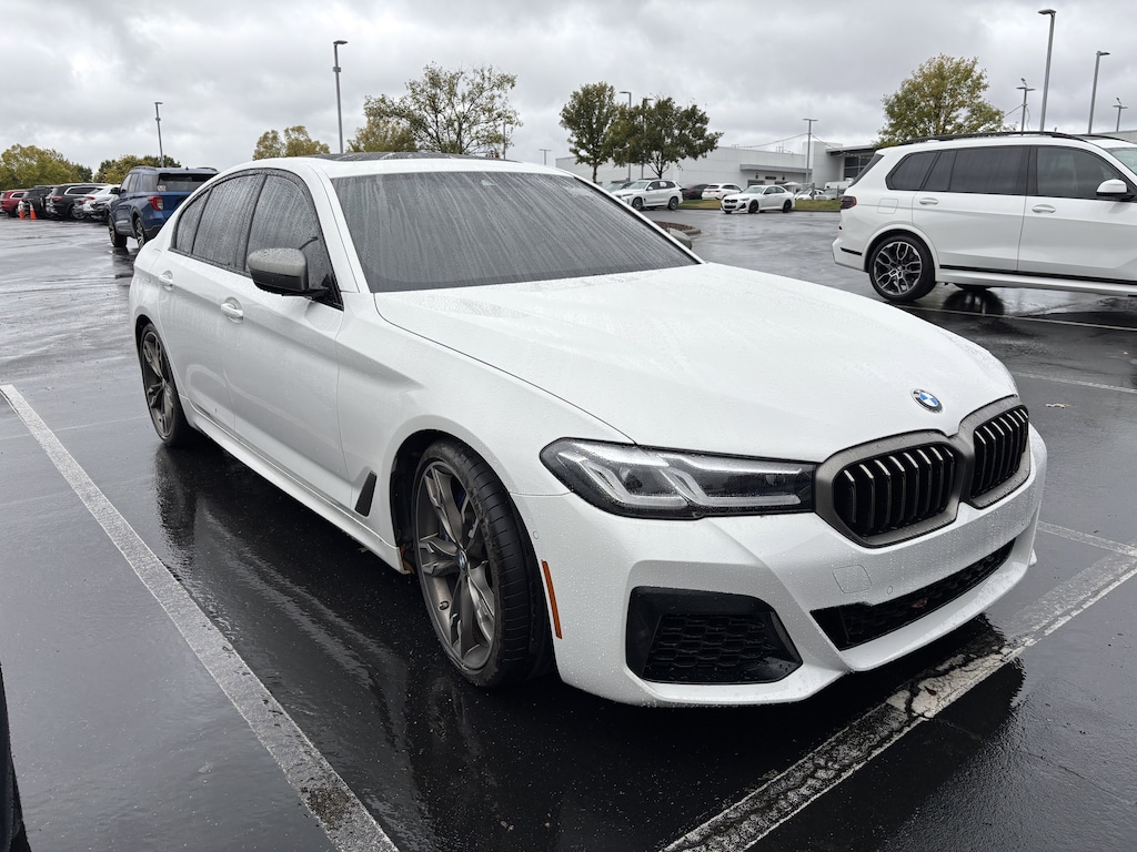Certified 2022 BMW 5 Series M550i xDrive Sedan