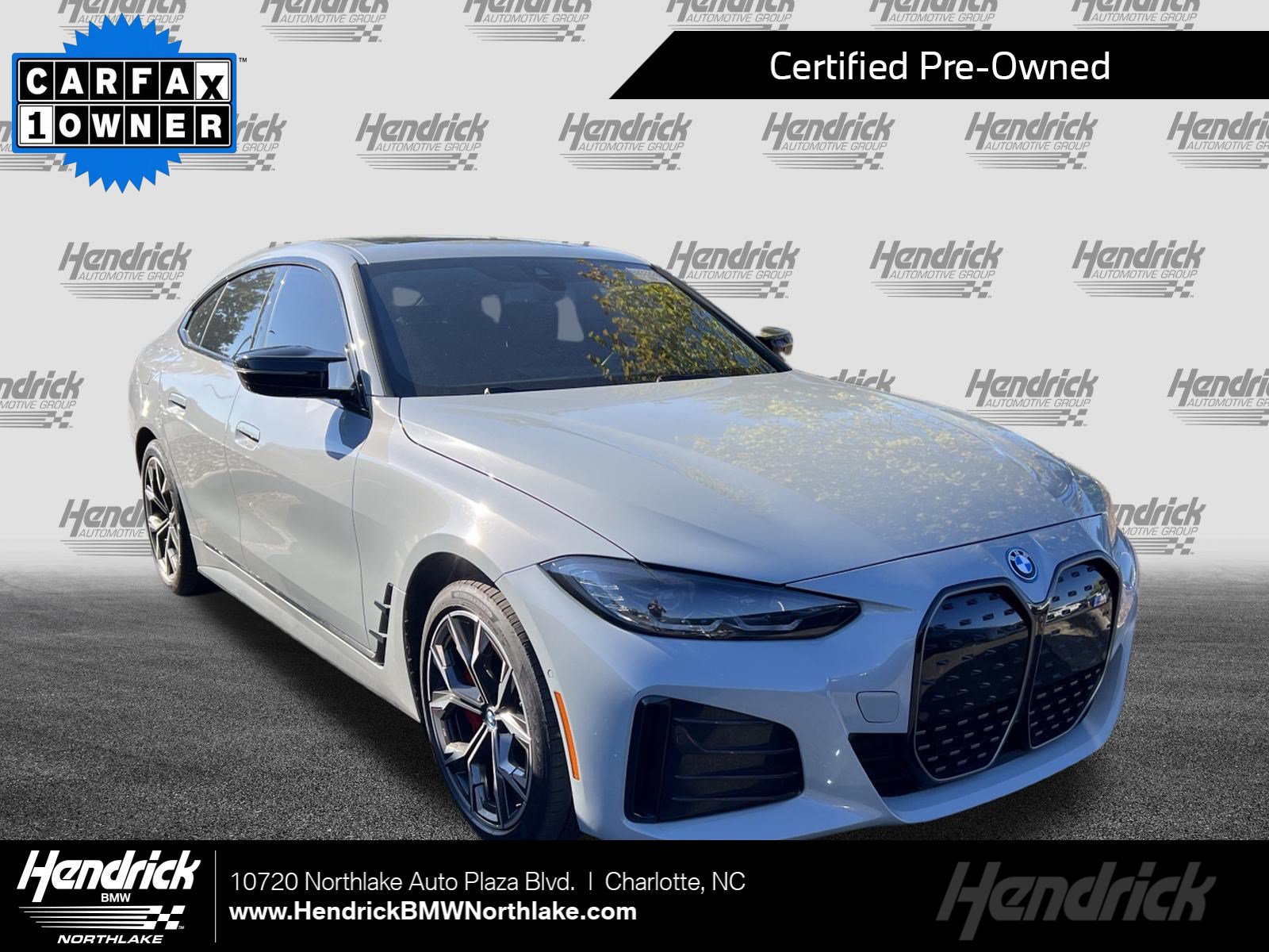 Certified 2024 BMW i4 M50 with VIN WBY33AW02RFS90896 for sale in Charlotte, NC