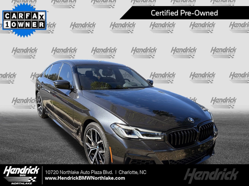 Certified 2023 BMW 5 Series 540i Sedan