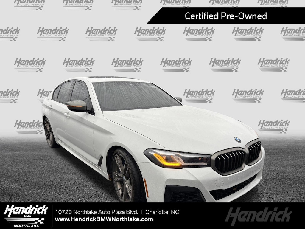 Certified 2022 BMW 5 Series M550i xDrive Sedan