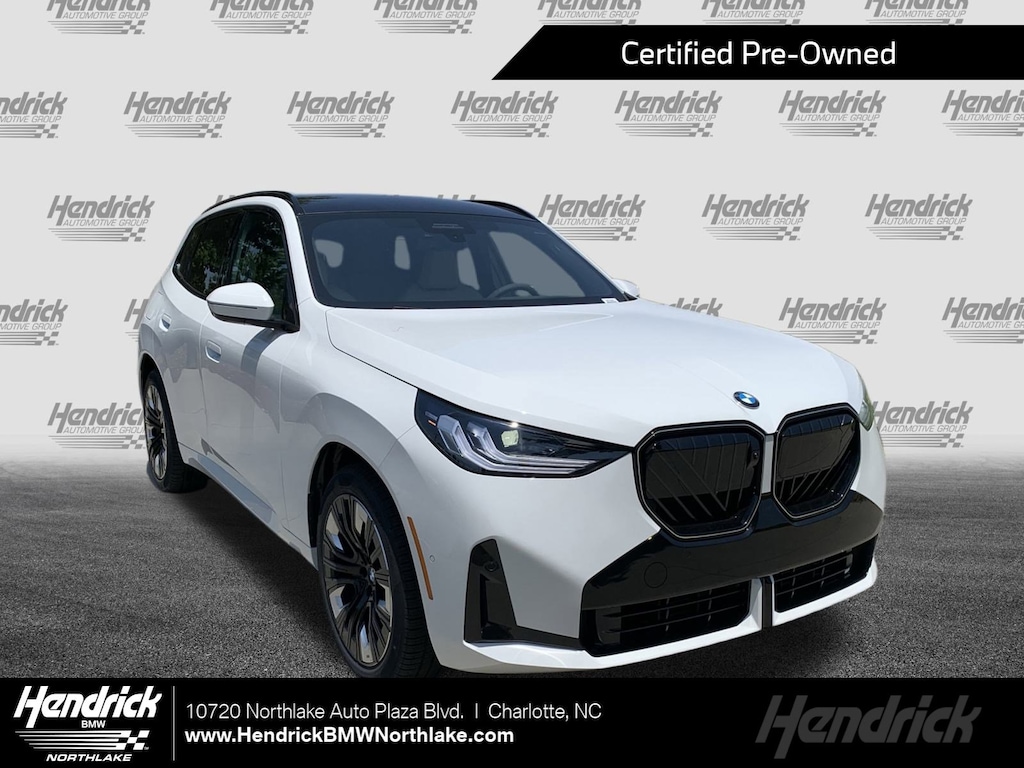 Certified 2025 BMW X3 30 xDrive SUV