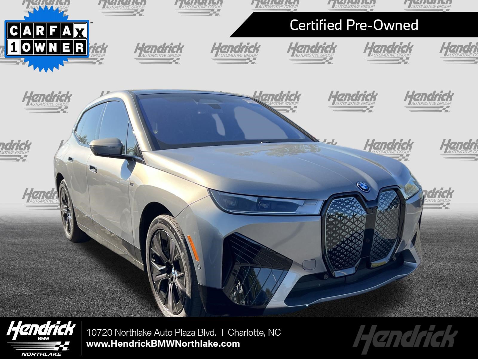 Certified 2024 BMW iX Base with VIN WB523CF04RCP92461 for sale in Charlotte, NC