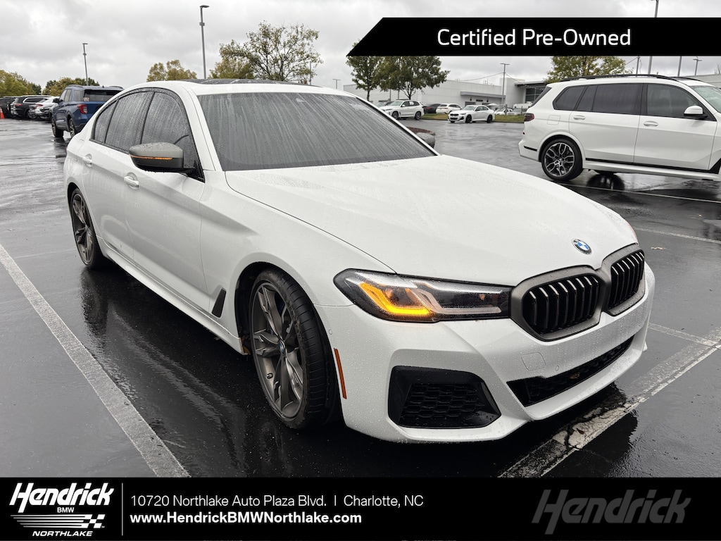 Certified 2022 BMW 5 Series M550i xDrive Sedan