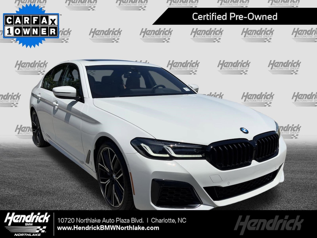 Certified 2023 BMW 5 Series 540i Sedan