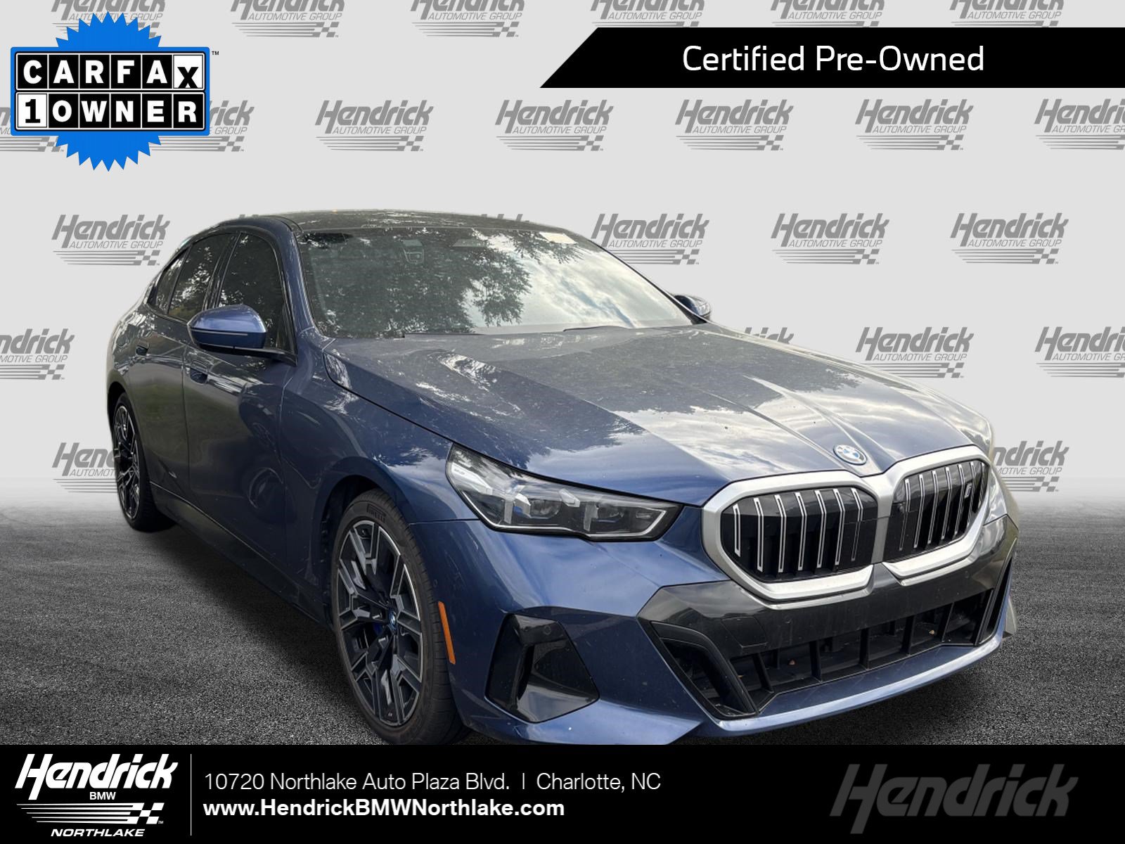 Certified 2024 BMW i5 40 with VIN WBY33FK03RCP17183 for sale in Charlotte, NC