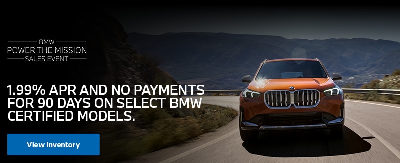 BMW Certified Pre-Owned Vehicle Specials In North Charlotte, NC