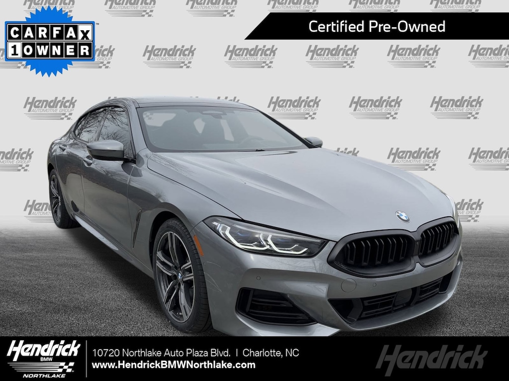 Certified 2023 BMW 8 Series 840i Gran Coupe Sedan