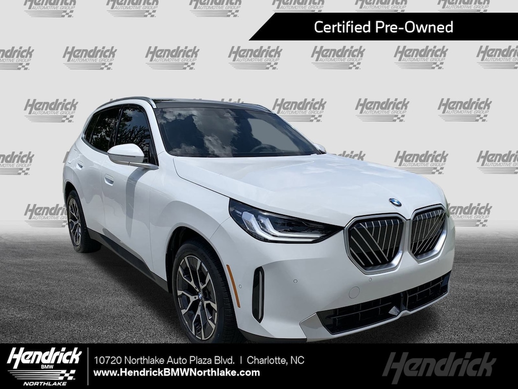 Certified 2025 BMW X3 30 xDrive SUV