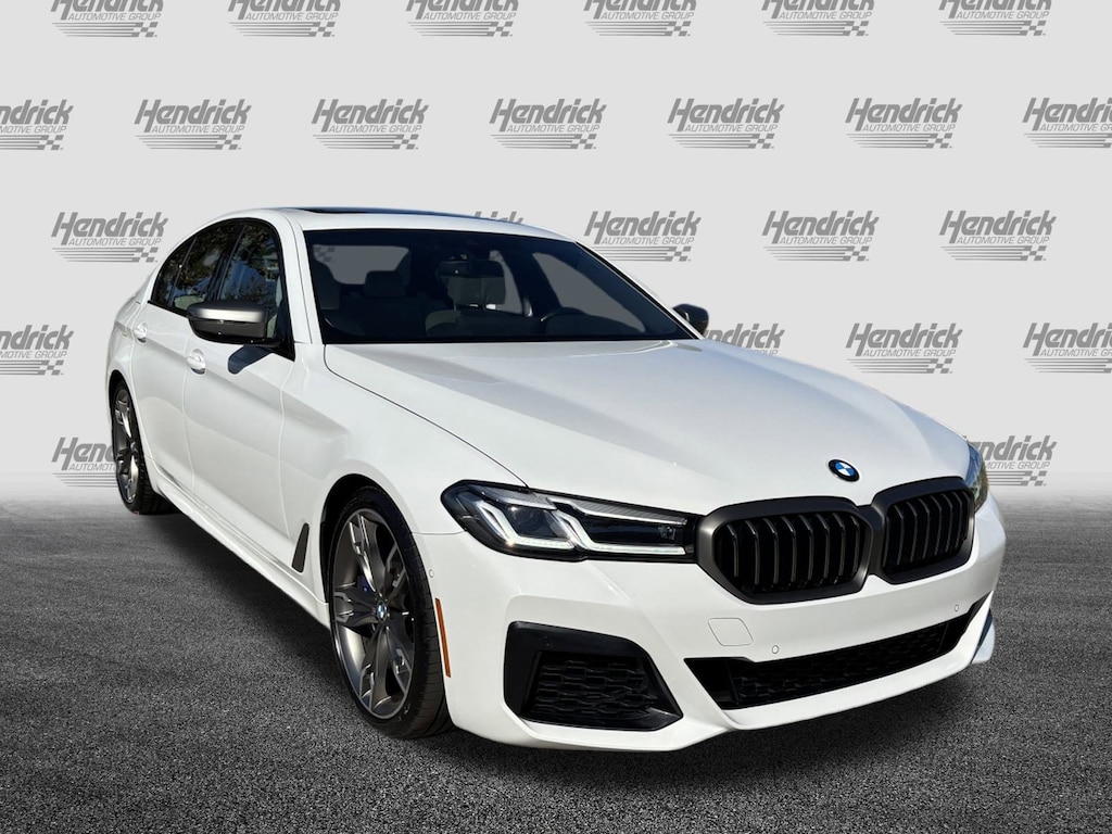 Certified 2022 BMW 5 Series M550i xDrive Sedan
