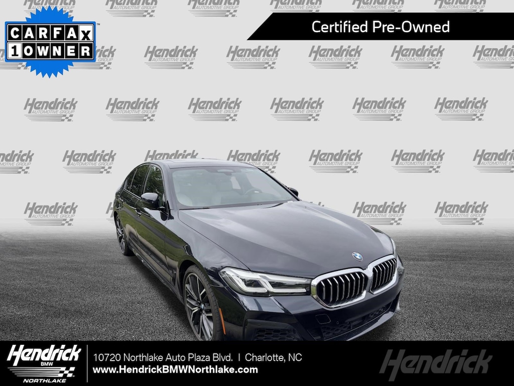 Certified 2023 BMW 5 Series 540i Sedan