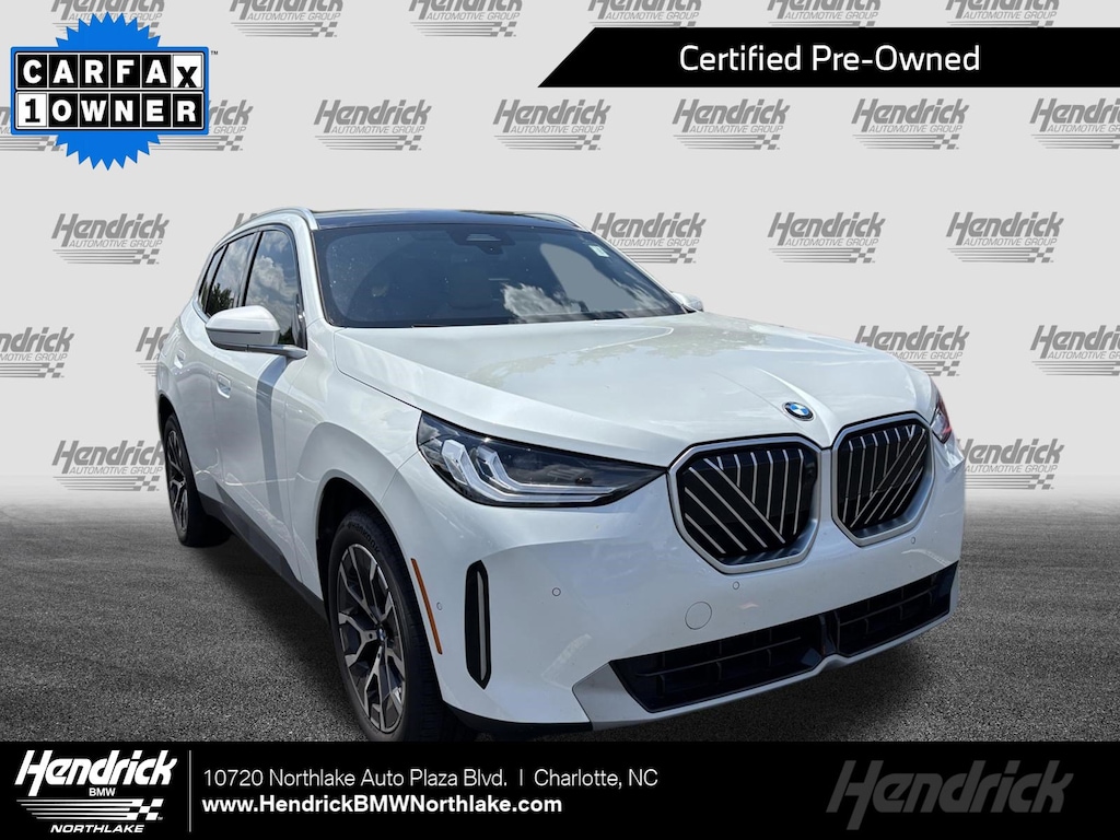 Certified 2025 BMW X3 30 xDrive SUV