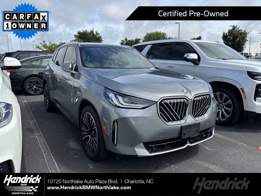 Certified 2025 BMW X3 30 xDrive SUV