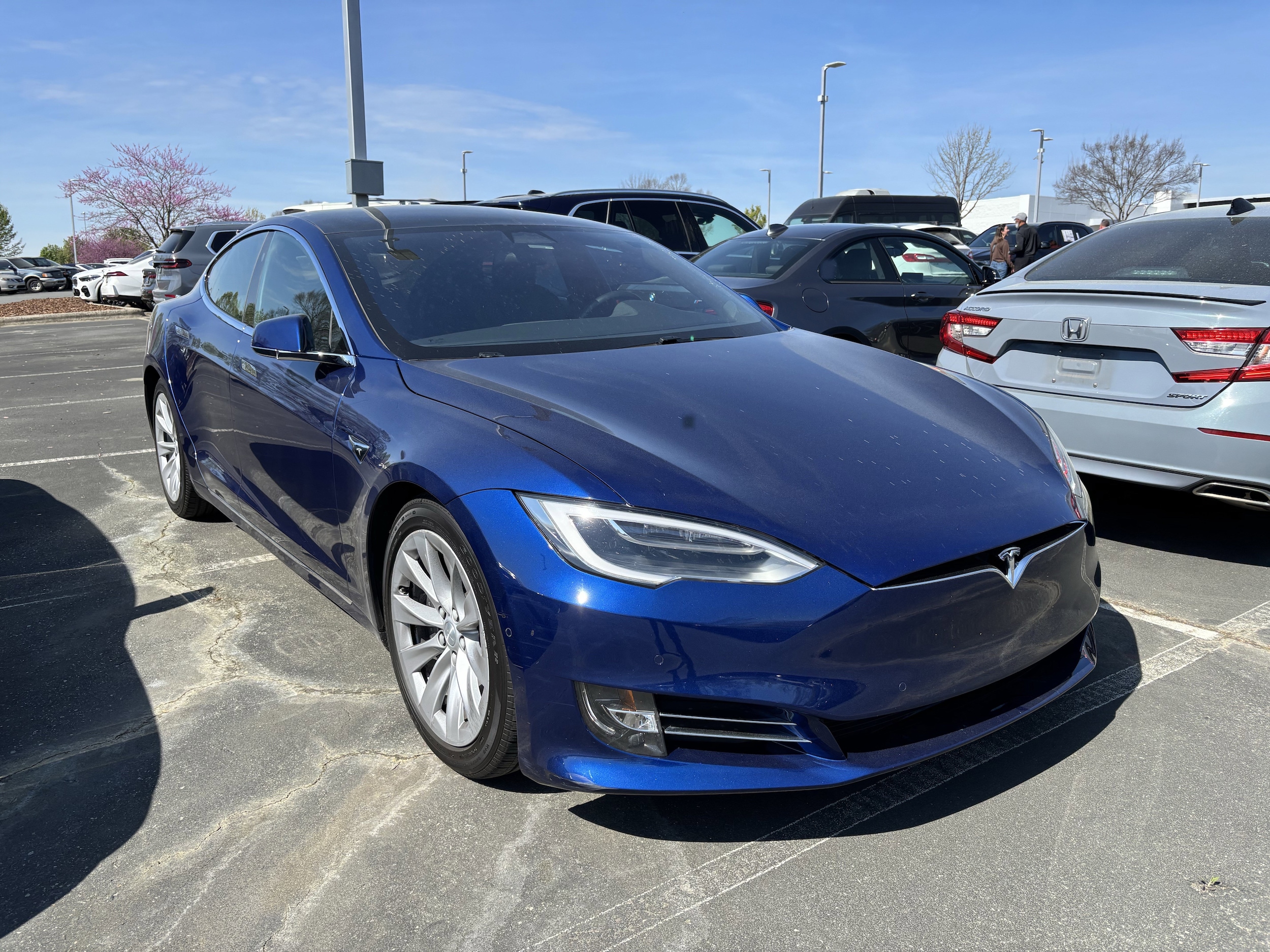 Used 2017 Tesla Model S 75D with VIN 5YJSA1E27HF191595 for sale in Charlotte, NC