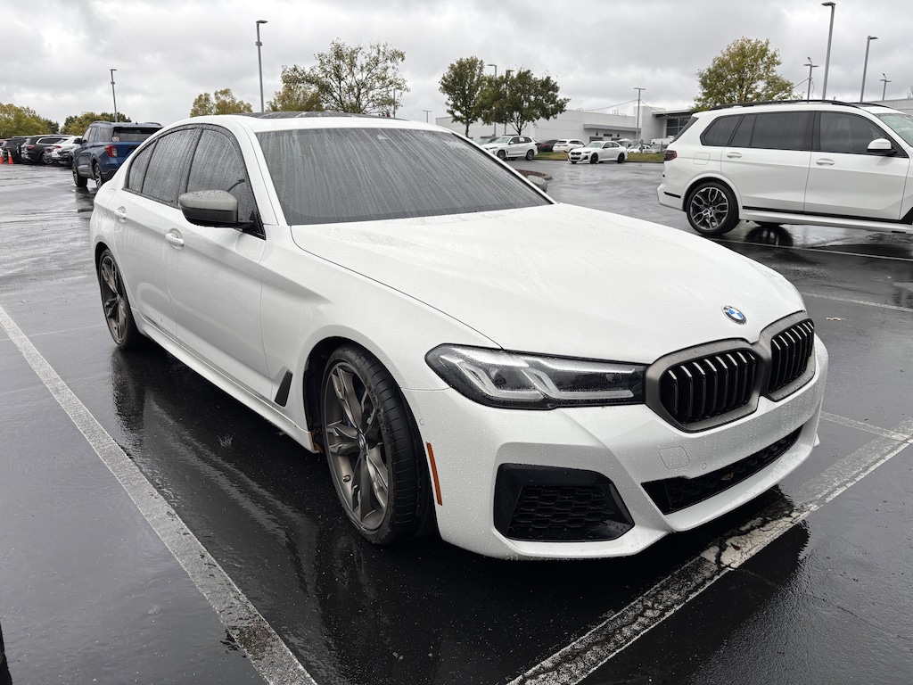 Certified 2022 BMW 5 Series M550i xDrive Sedan