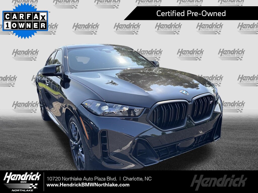 Certified 2025 BMW X6 M60i SUV