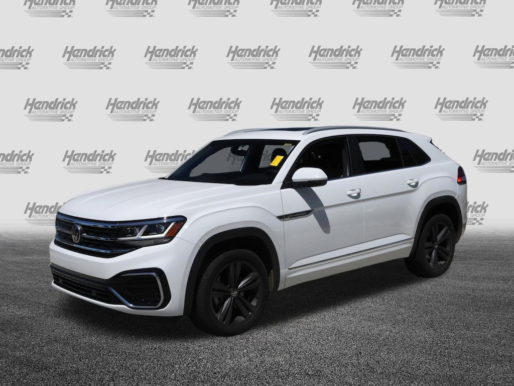 Used 2021 Volkswagen Atlas Cross Sport 3.6L V6 SE w/Technology R-Line SUV
