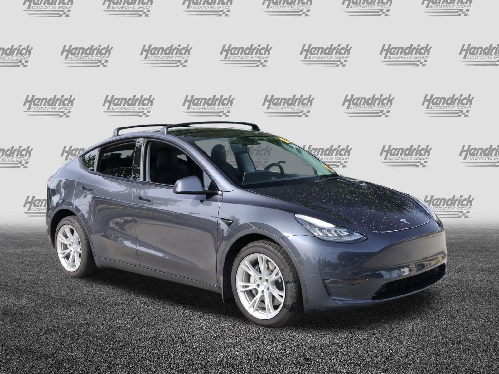 Used 2021 Tesla Model Y Long Range with VIN 5YJYGDEE1MF110492 for sale in Charlotte, NC