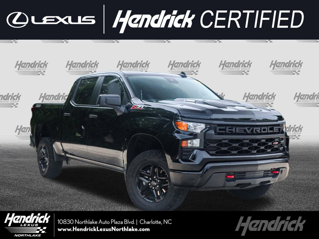 Used 2024 Chevrolet Silverado 1500 Custom Trail Boss Truck Crew Cab