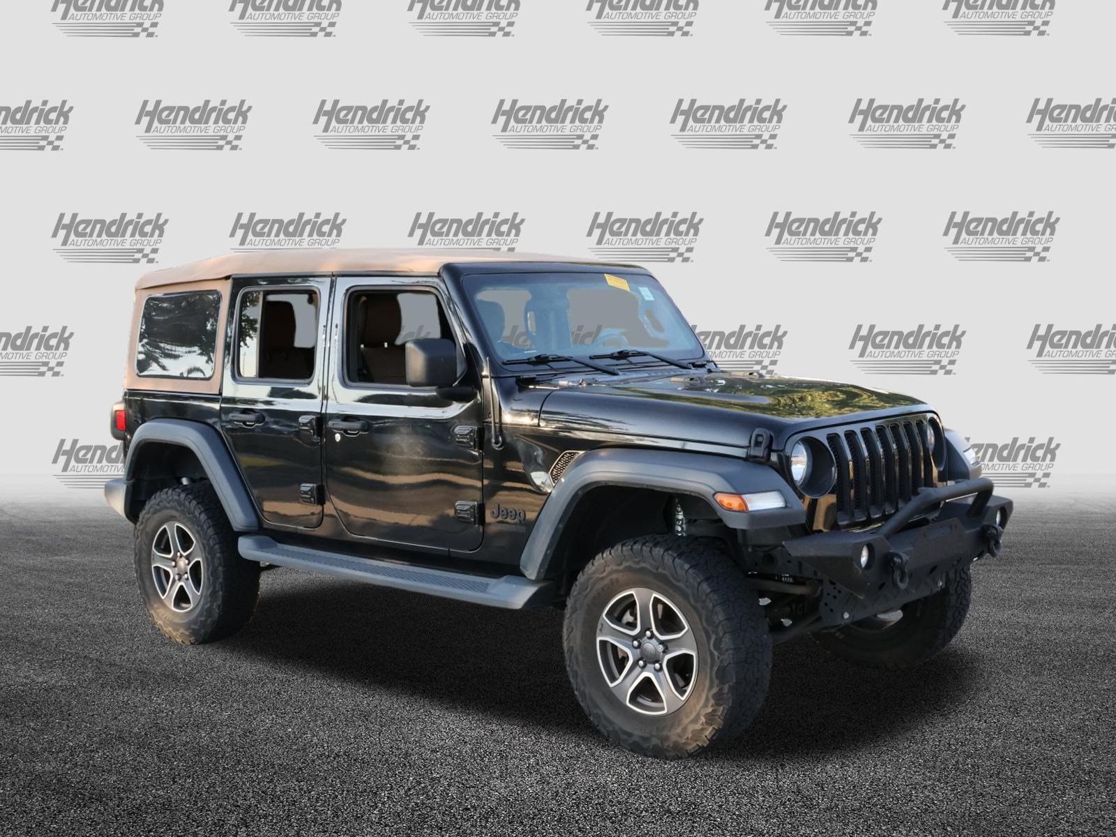 2020 Jeep Wrangler Unlimited Black and Tan SUV